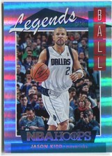JASON KIDD 2018/19 NBA HOOPS Basketball LEGENDS of the BALL - MAVERICKS- #LEG-15