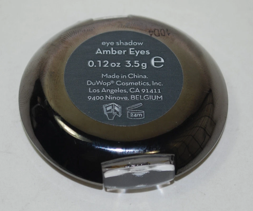 Hermosos ojos Duwop Deluxe ojos ámbar sombra de ojos individual bronce dorado brillo Foto 3 de 3