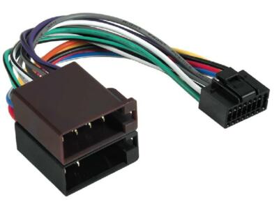 KENWOOD AUTORADIO KABEL Radio Auto Adapter Stecker DIN > ISO 16 Pin KRC