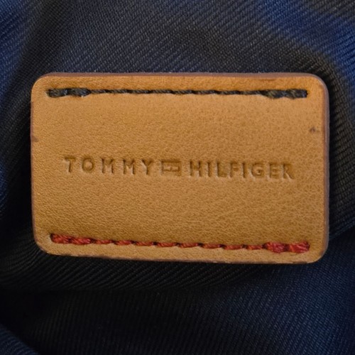 Tommy Hilfiger Black & Gold Signature Tote Chain Double Strap Schultertasche Logo - Bild 11 von 14