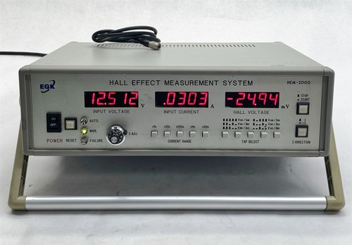 EGK HEM-2000 Hall Effect Measurement System w/ Sample Connect Cable - 第 2/6 張圖片