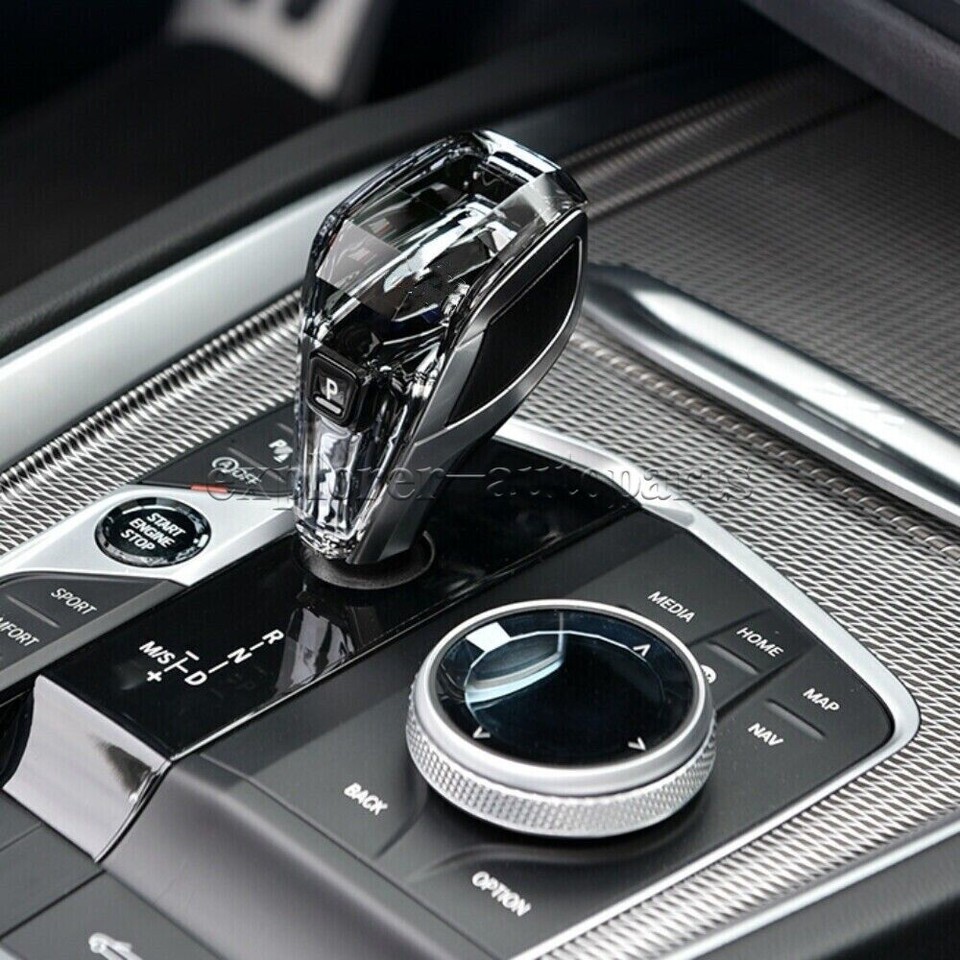 3Pcs/Set Crystal Gear Shift Knob Kit For BMW 5 6 7 Series G30 G31 G32 ...