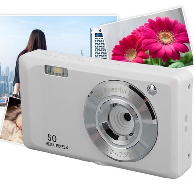 4K Digital Camera For Kids Teens 50MP 1080P HD 16X Digital Zoom Auto Focus A SAL