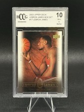 2003-04 Upper Deck LeBron James Rookie Card #17 Gem Mint 10
