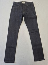 Baldwin Henley Slim Straight Stretch Selvedge Jeans 29x33 Deadstock Made In USA