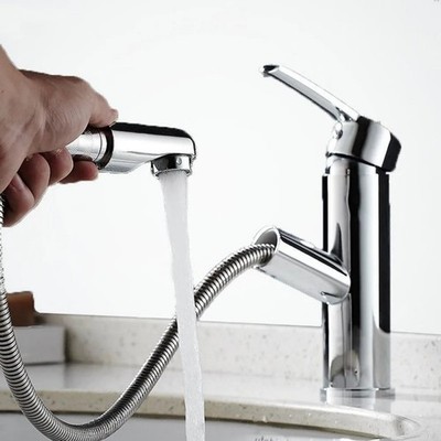 Küchenspüle Handbrause mit Ausziehmechanismus und Regenduscheffekt