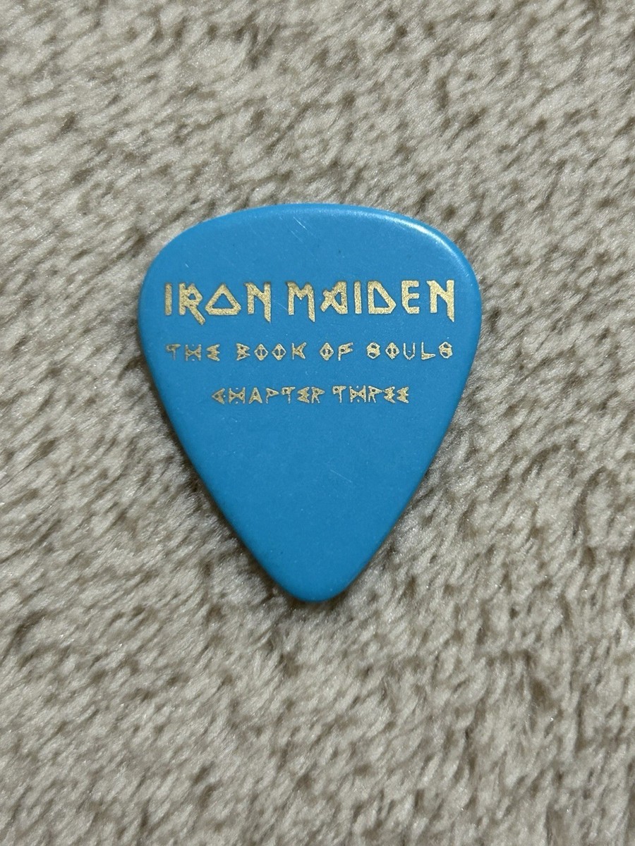 【希少】 Iron Maiden/Dave Murray/Guitar Pick IRON MAIDEN / DAVE MURRAY / ERNIE BALL / 100% AUTHENTIC TOUR