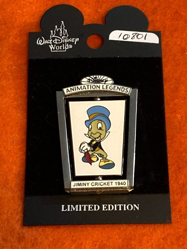 10801    WDW - Jiminy Cricket 1940 - Disney Animation Legends Series #4