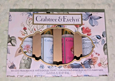 Crabtree Evelyn Perfume Set Multi Fragrance Oil Collection - 4 Roller Scents