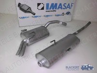 Imasaf Auspuffset Mitteltopf + Endtopf für Citroen Evasion 2.0 Turbo 1994-2002
