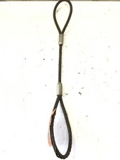 Sling Steel Wire Rope 5/8" x 3' Choker Sling Cable Lifting Rigging