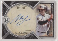 2018 Topps Museum Collection Archival Auto 91/299 Chance Sisco #AA-CSI Auto s3g