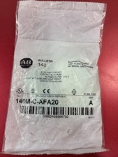 New Allen Bradley 140M-C-AFA20 Series A Front Mount Auxiliary Contact Block 2 NO