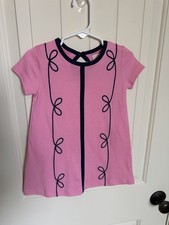 NWT Girls Beaufort Bonnet Short Sleeve Daisy Dress Pink Size 2T