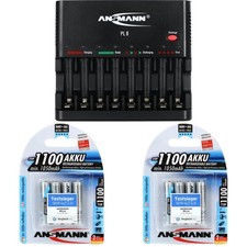 Ansmann Powerline 8 Battery Charger with Rech...
