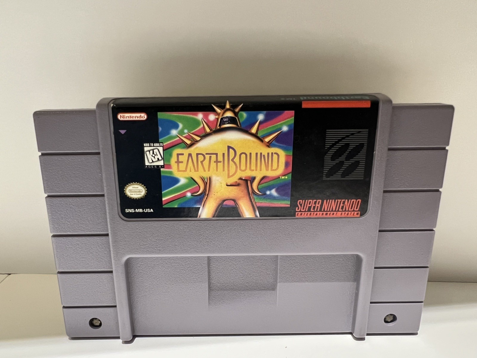 EarthBound - Super Nintendo SNES - Authentic Original - Cartridge Only- Tested 
