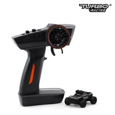 Turbo Racing C82 1/76 RC Police Monster Truck 2WD Off-Road RTR w/Radio
