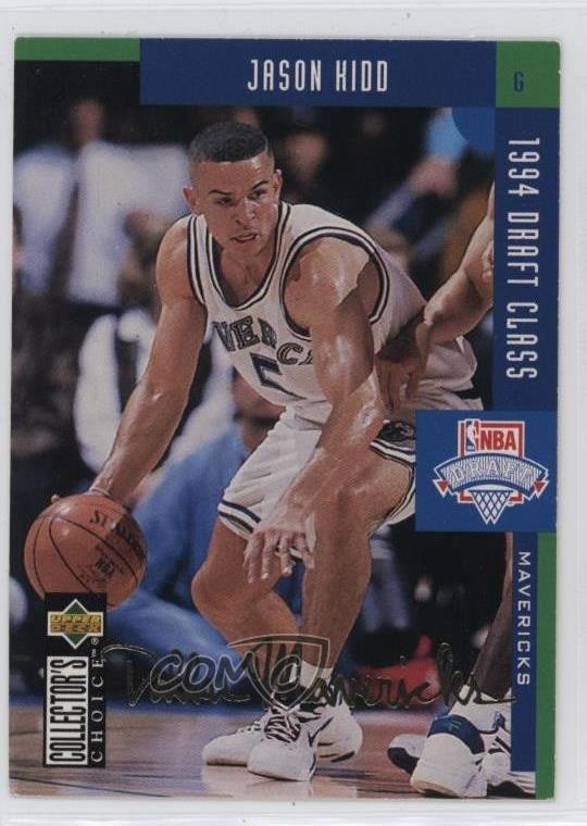 1994 Collector's Choice International Draft Class Jason Kidd Rookie RC HOF 6x6