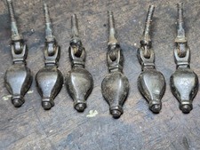 6 Victorian Drawer knobs 