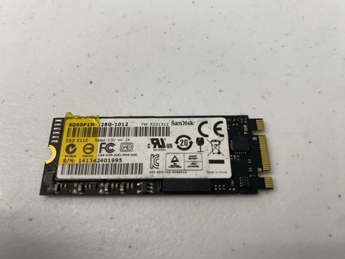 SanDisk X110 M.2 2260 128GB Internal SSD SD6SP1M-128G-1012 6T4HK 06T4HK - Afbeelding 2 van 4