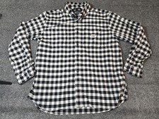 Carhartt Shirt Mens XL Black Plaid Rugged Flex Relaxed Long Sleeve Flannel