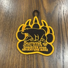 Summit Betchel Reserve Christen HIgh Adventure Base Bearpaw Patch Boy Scout