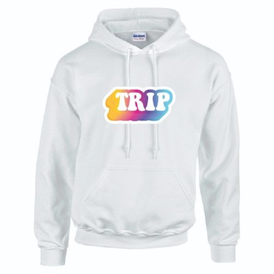 Trip Hoodie erhältlich in schwarz grau und weiß 25CL38