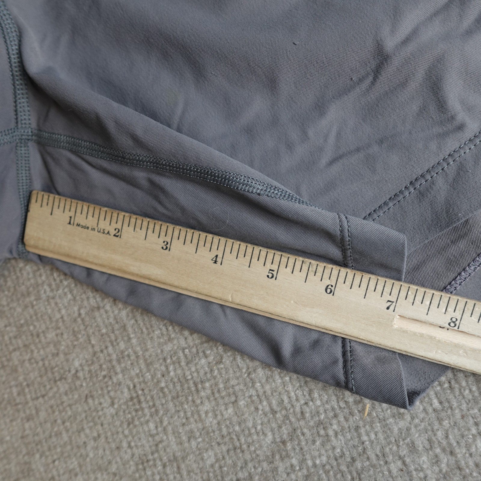 Birddogs Shorts Medium Gray Solid Lined Chino Boo… - image 5