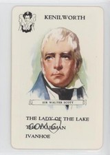 1950s Whitman Authors Game Light Blue Back Sir Walter Scott (Kenilworth) 0a2
