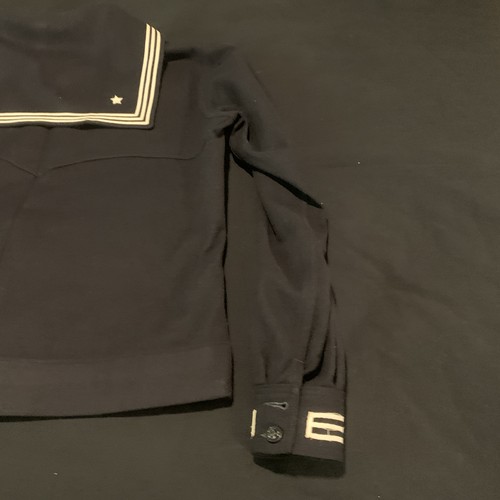 VTG U.S. Navy Uniform Cracker Jack/Dress Blues Shirt - Picture 11 of 12