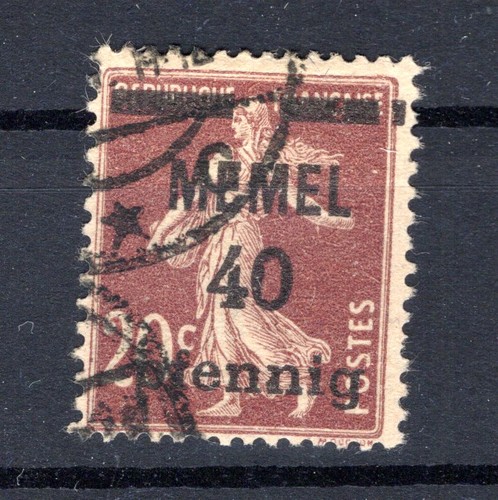 Memel 22BIV ABART Gest. (DA3479)