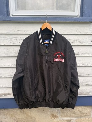 Vintage Chicago Bulls 1996 NBA Champions Starter nylon windbreaker jacket in XXL