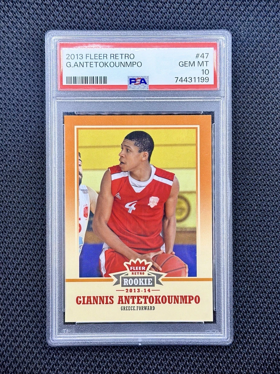 その他 Giannis Antetokounmpo rc Fleer 2013 Fleer Giannis Antetokounmpo Basketball Rookie Sports Trading Cards
