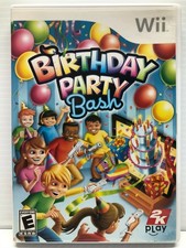 Birthday Party Bash (Nintendo Wii) Kids Game - Complete w/ Manual - Tested 