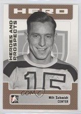 2006-07 ITG Heroes and Prospects Milt Schmidt #2 HOF 0a4