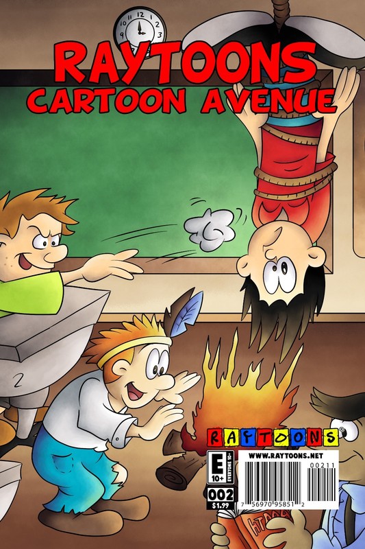 Raytoons Cartoon Avenue #2 Comic Book (New, Sealed) - Alternate Cover