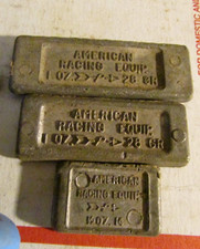 Set Of Three 3 Rare Vintage American Racing Equipment Wheel Weights Set Of Three 3 Rare Vintage American Racing Equipment Wheel Weights