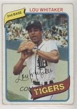 1980 Topps Lou Whitaker #358 7we