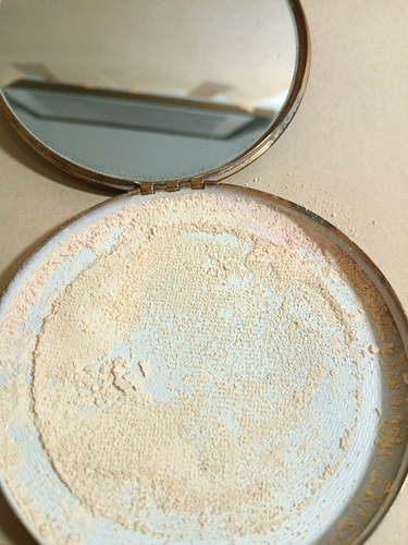 Rex Fifth Avenue Red Enamel Brass Flapjack Powder Vintage Compact Art Deco MCM - Afbeelding 14 van 15