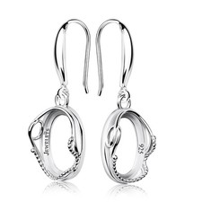 925 Sterling Silver Earring Blanks   10 14 mm Oval Bezel Setting