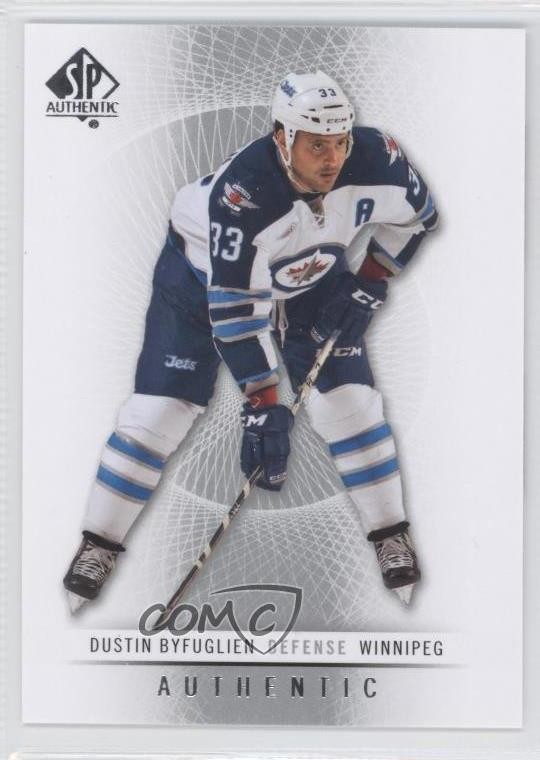 2012-13 SP Authentic Dustin Byfuglien #76 0f4
