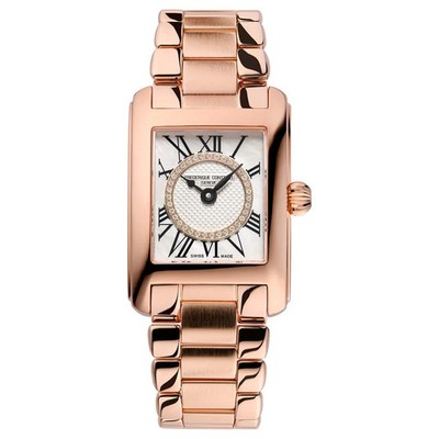 Frederique Constant Classic Carree Diamond Ladies Watch FC-200MPDC14B (see pict)