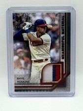 2023 Topps Museum Meaningful Material Relics Rhys Hoskins #MMR-RH Ruby /10