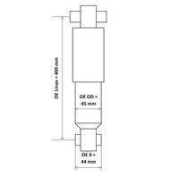 KYB StoßDäMpfer Gasdruck Vorderachse FüR Iveco Daily IV Pritsche/Fahrgestell