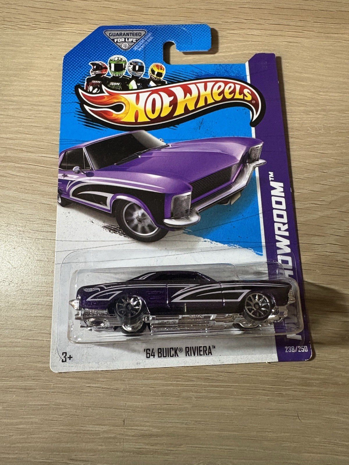 Hot Wheels HW Showroom Muscle Mania Buick Riviera Diecast 1:64 Purple 2012