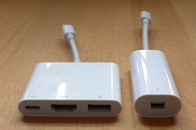Original Apple Adapter Thunderbolt 3 USB-C auf Thunderbolt 2 + Digital Multiport