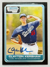 2006 Bowman Chrome Draft Picks Autograph #DP84 Clayton Kershaw Rookie Card MINT