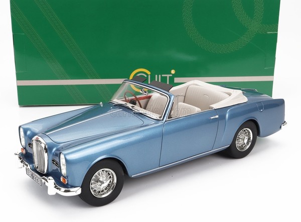 Modellauto Statisch Kult Alvis TE21 Dhc Cabriolet Open 1963 Blau Massstab 1/18-image