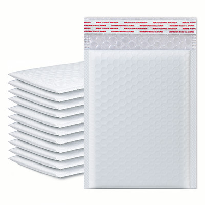 50 Units #5 Poly 10.5x16  Bubble Mailers Shipping Padded Envelopes Self Seal