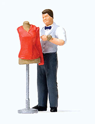 Preiser 1/87 HO Tailor w/Dress Form 28171'